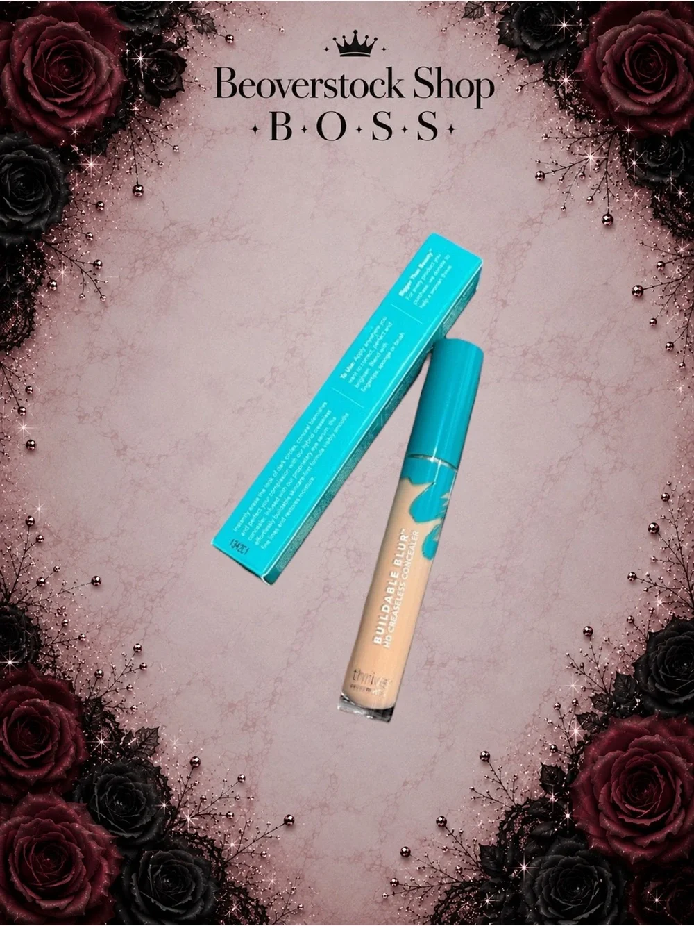 New NWT Thriv Buildable Creaseless Concealer – Light Medium